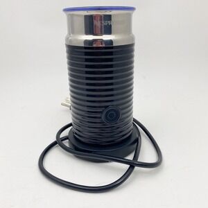 Nespresso Aeroccino 3 Model 3594 Electric Milk Frother Black One Size Black